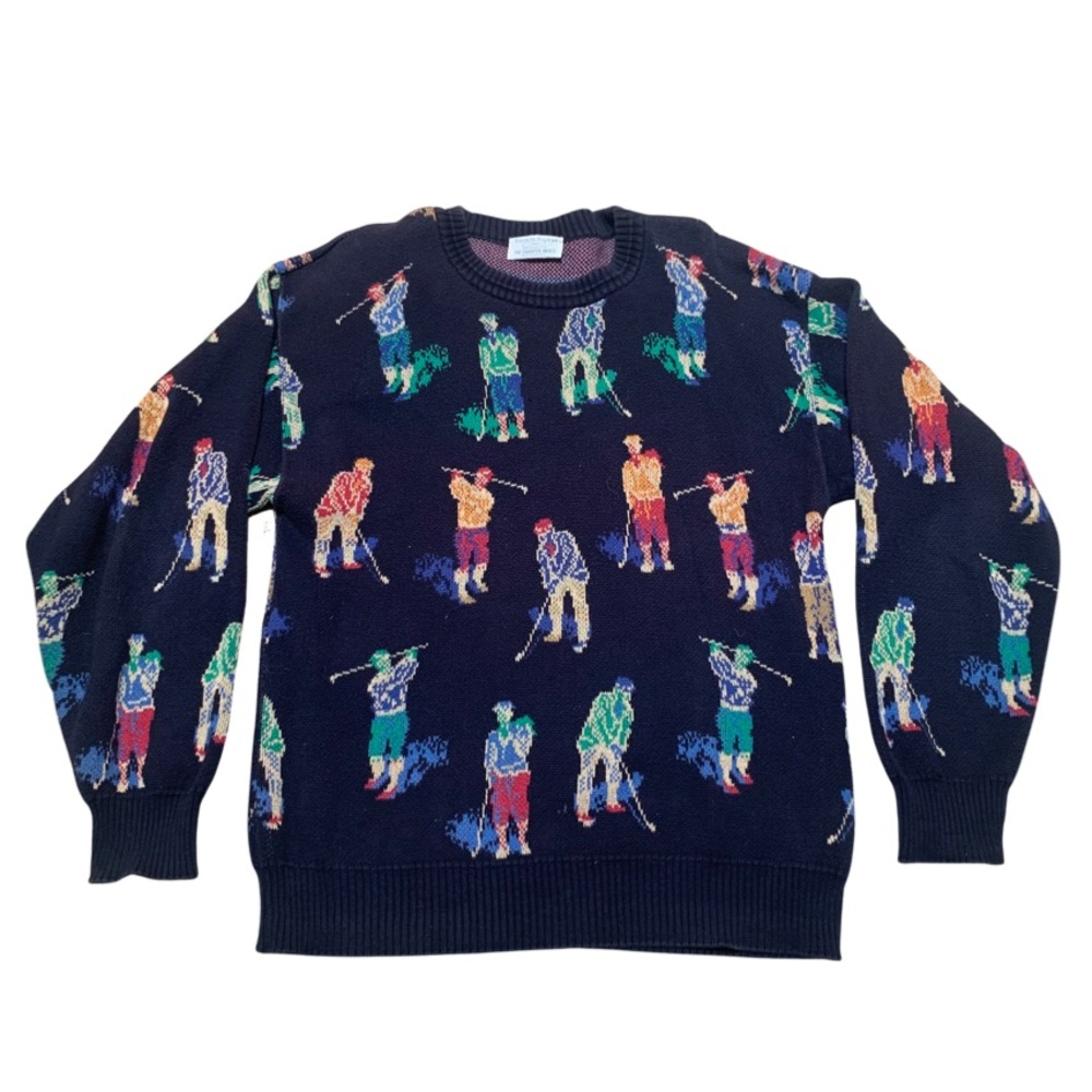Vintage Golf Sweater